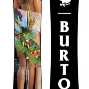 USED BURTON PROCESS CENTERFOLD PLAYBOY SNOWBOARD