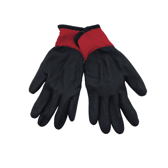 Superior Work Gloves / Winter-lined Work Gloves / Black& Red / XXL - Image 2